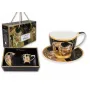Filiżanka Carmani Vanessa 100ml espresso ze spodkiem - G. Klimt, Pocałunek - 2